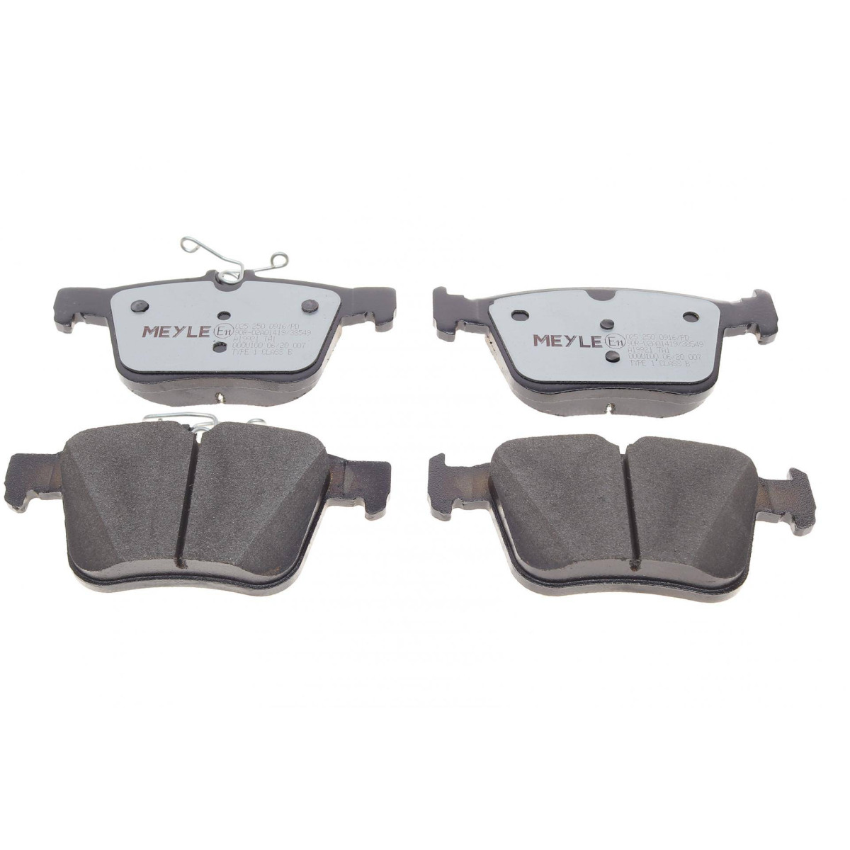Колодки гальмівні (задні) Audi A3/VW Golf/Touran/Passat VI 1.0-2.0TDI/Skoda SuperB 12-(ATE)