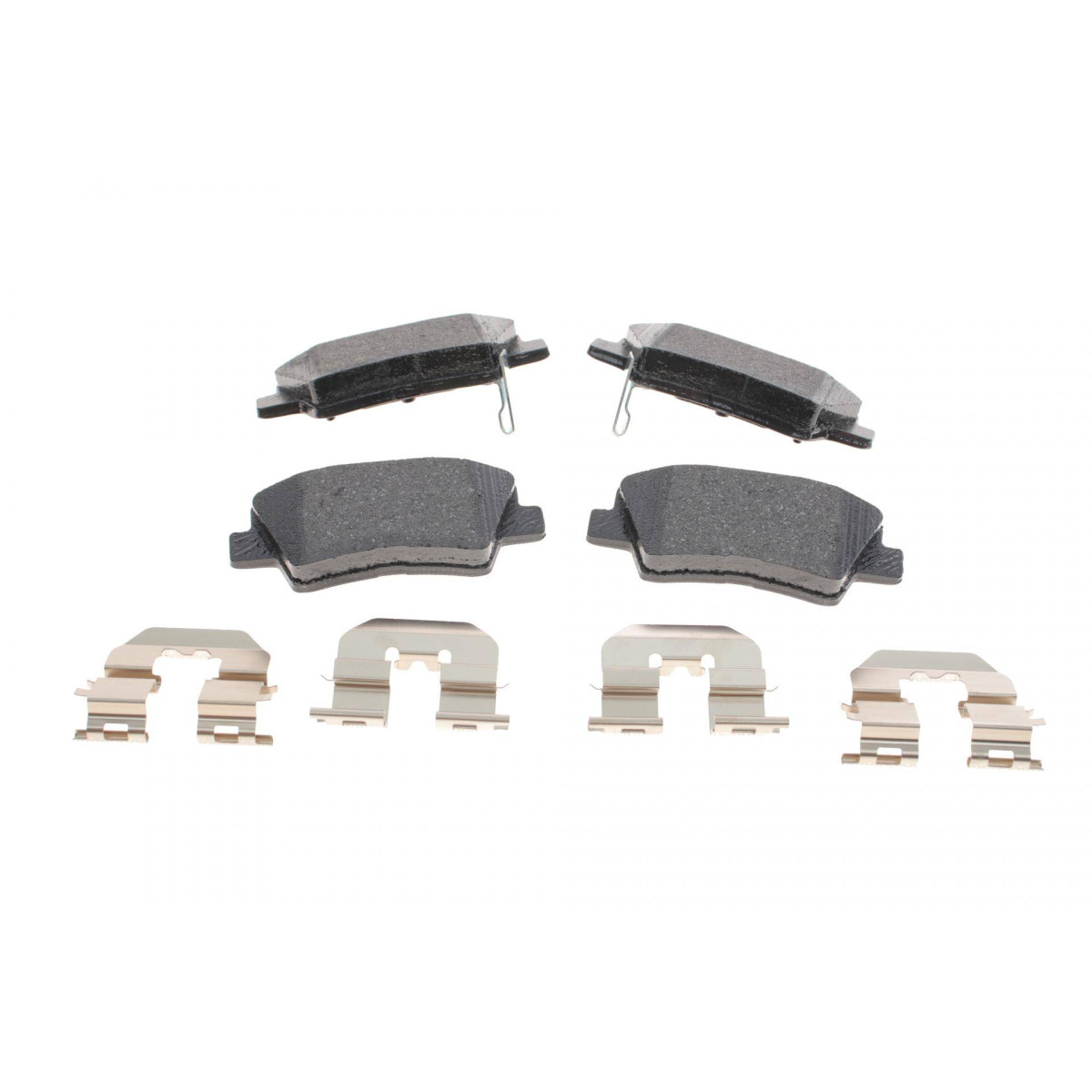 Колодки гальмівні (задні) Kia Ceed II/Rio III/Hyundai Accent/i20/i30/i40 10- (Akebono) Q+