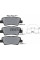 Колодки гальмівні (задні) Kia Ceed II/Rio III/Hyundai Accent/i20/i30/i40 10- (Akebono) Q+