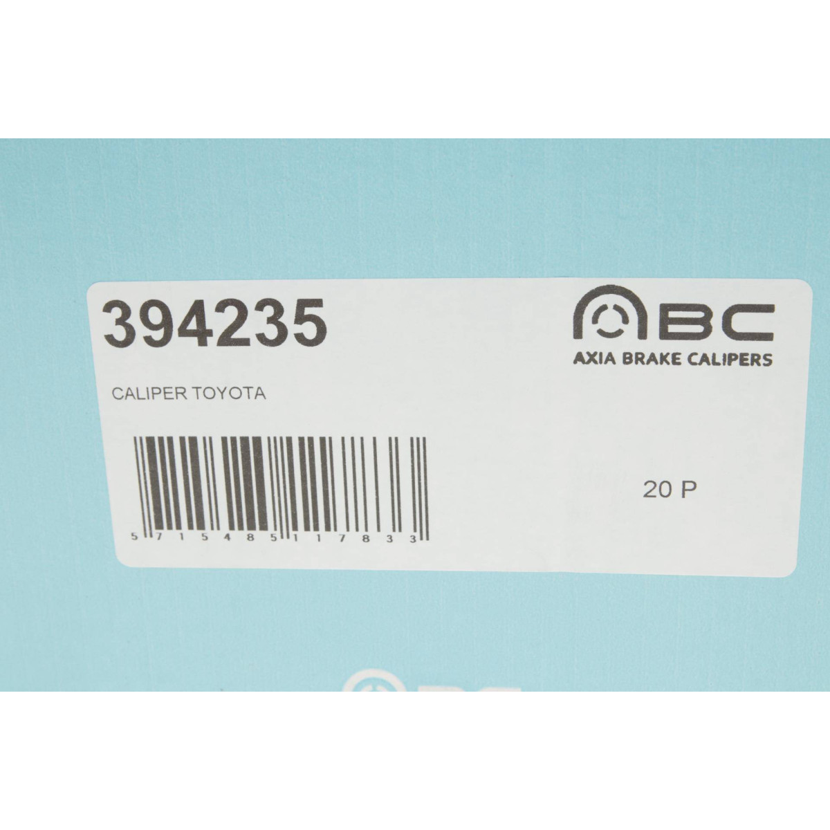 Супорт гальмівний (задній) (R) Toyota Avrensis 11-18 (d=38mm) (Bosch)