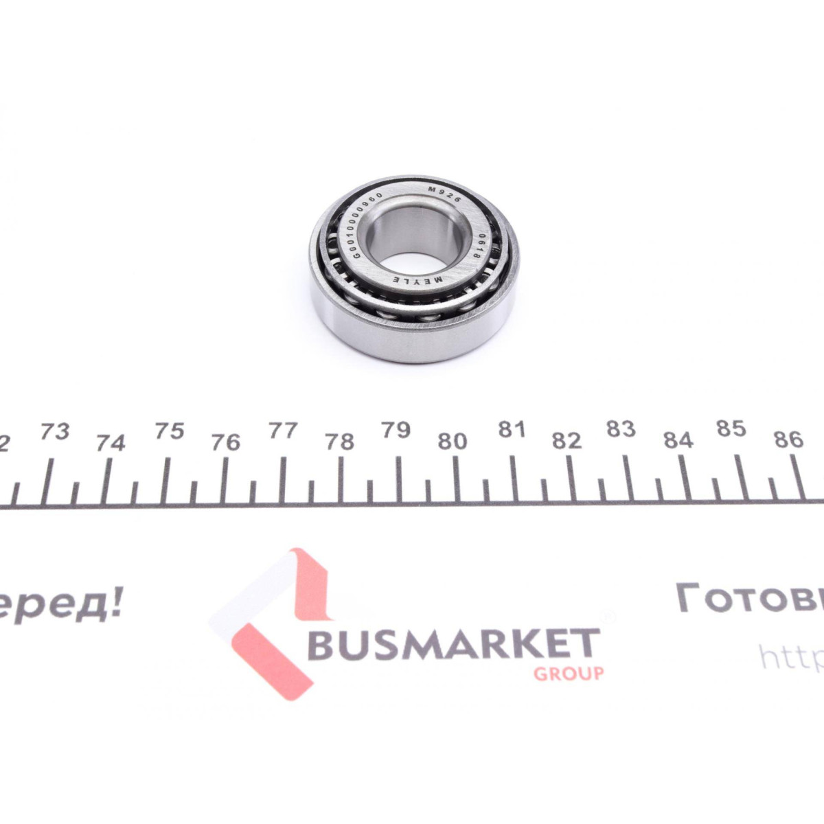 Підшипник маточини (задньої) Audi 80 -91/VW Golf/Jetta -02 (17.5x40x15)