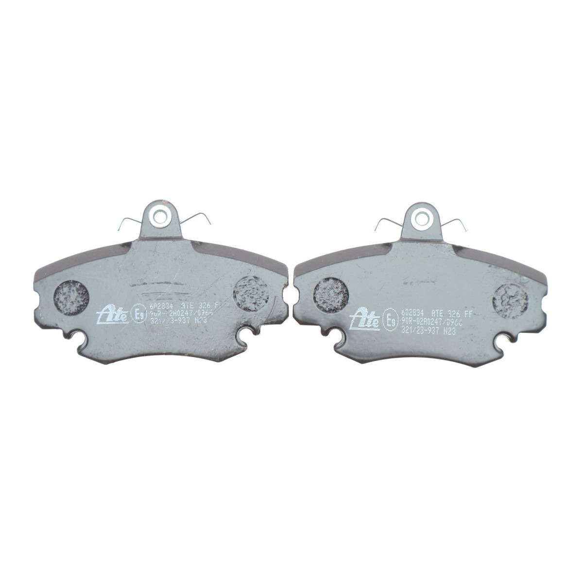 Колодки гальмівні (передні) Renault Megane I 96-03 (з датчиками) (TRW)
