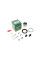 Ремкомплект супорта (переднього) Land Rover Freelander 98-06 (d=57mm) (Lucas) (+1поршень/напра)