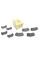 Колодки гальмівні (задні) Hyundai Accent/I20/I30/Ix35/Kia Ceed/Rio/Sportage 1.2-3.3 05- (Mando) Q+