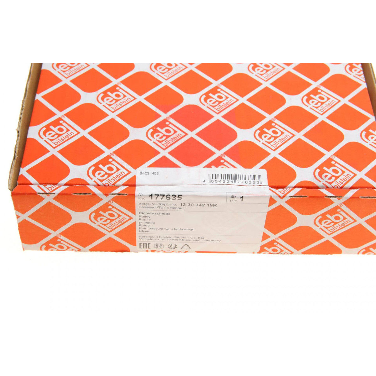 Шків колінвалу Renault Scenic/Megane/Trafic 1.6dCi 15-