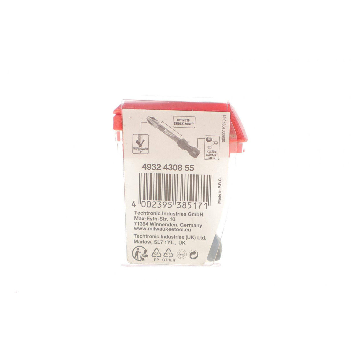 Біта SHOCKWAVE 1/4" PH/PH2 x 50mm 10 од.
