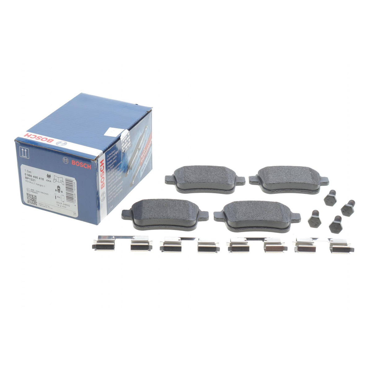 Колодки гальмівні (задні) Renault Kangoo 08-/MB Citan 12-