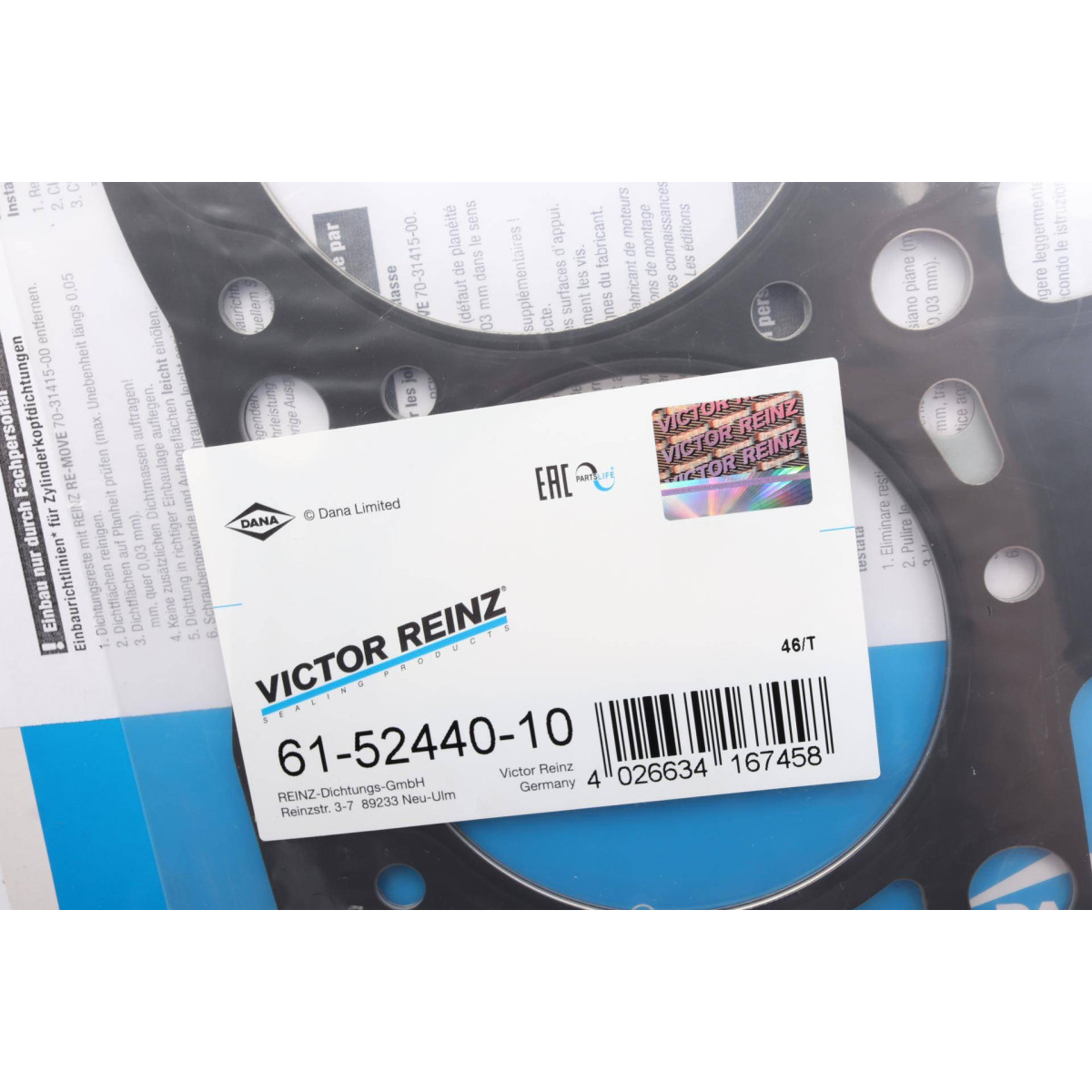 Прокладка ГБЦ Kia Besta 2.2D 96-03