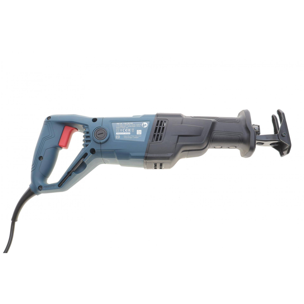 Пила шабельна електрична GSA 120 Professional (1200W) (+1 полотно)