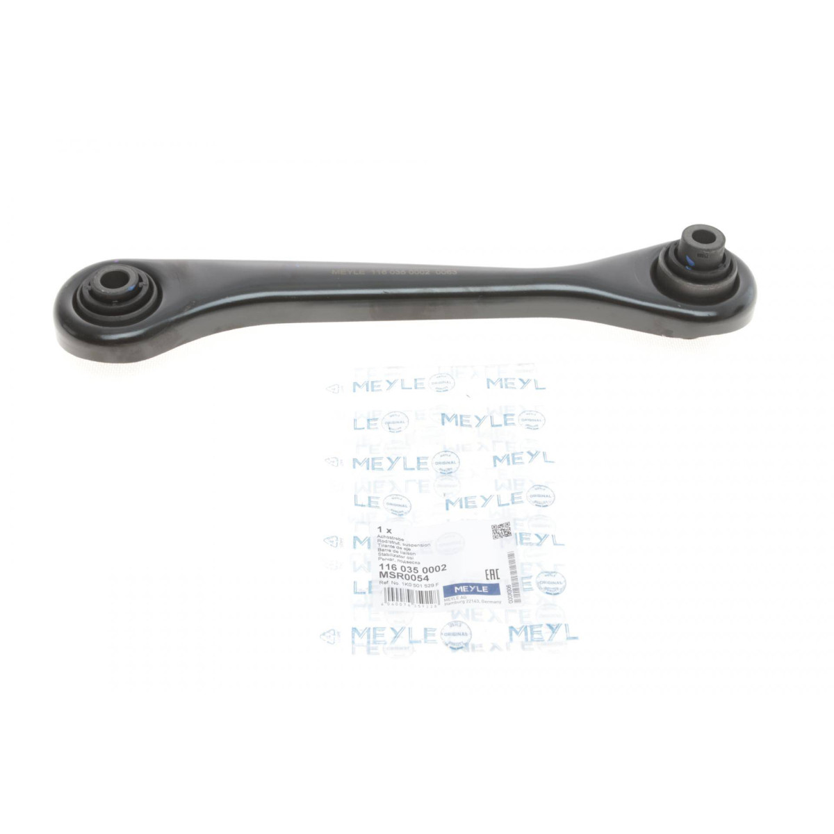 Важіль підвіски (задній/знизу) (L) Audi A3/Q3/Skoda Octavia II/SuperB/VW Golf V/VI/Passat/Touran 03-