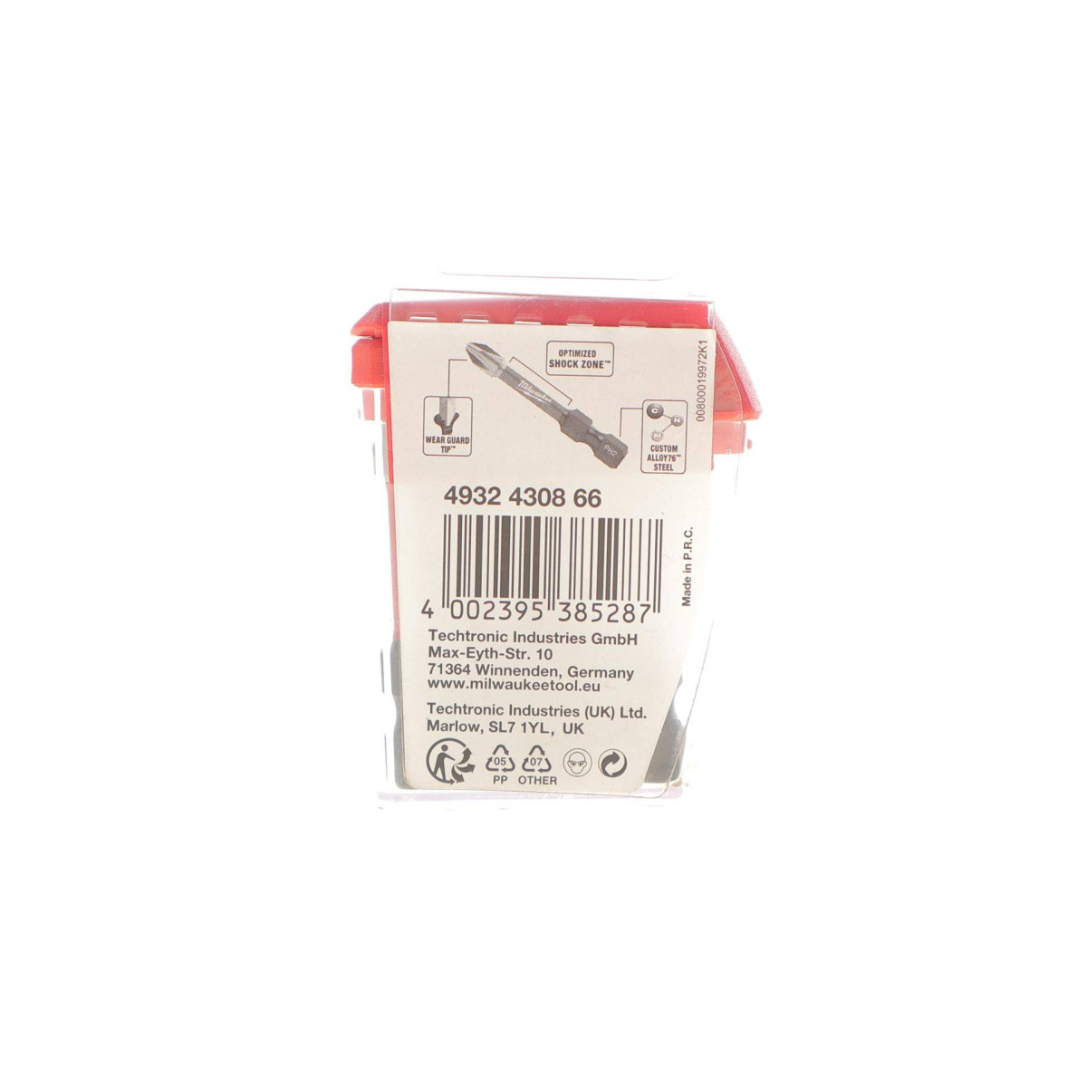 Біта SHOCKWAVE 1/4" PZ2 x 50mm 10 од.