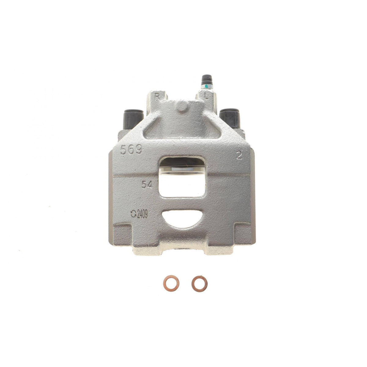 Супорт гальмівний (передній) (L) Toyota Yaris 05-20 (d=54mm) (ATE)