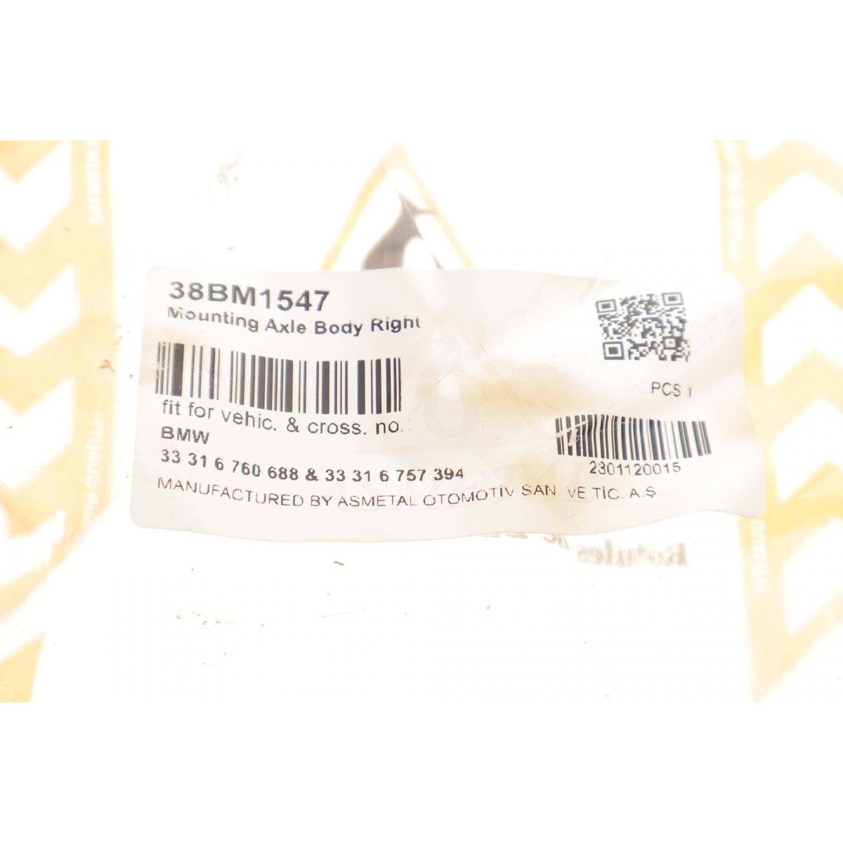Сайлентблок балки (задньої) BMW X3 (E83) 03-11 (R)