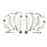 Комплект важелів підвіски (передньої) Audi A6 04-11 (з болтами/повний)