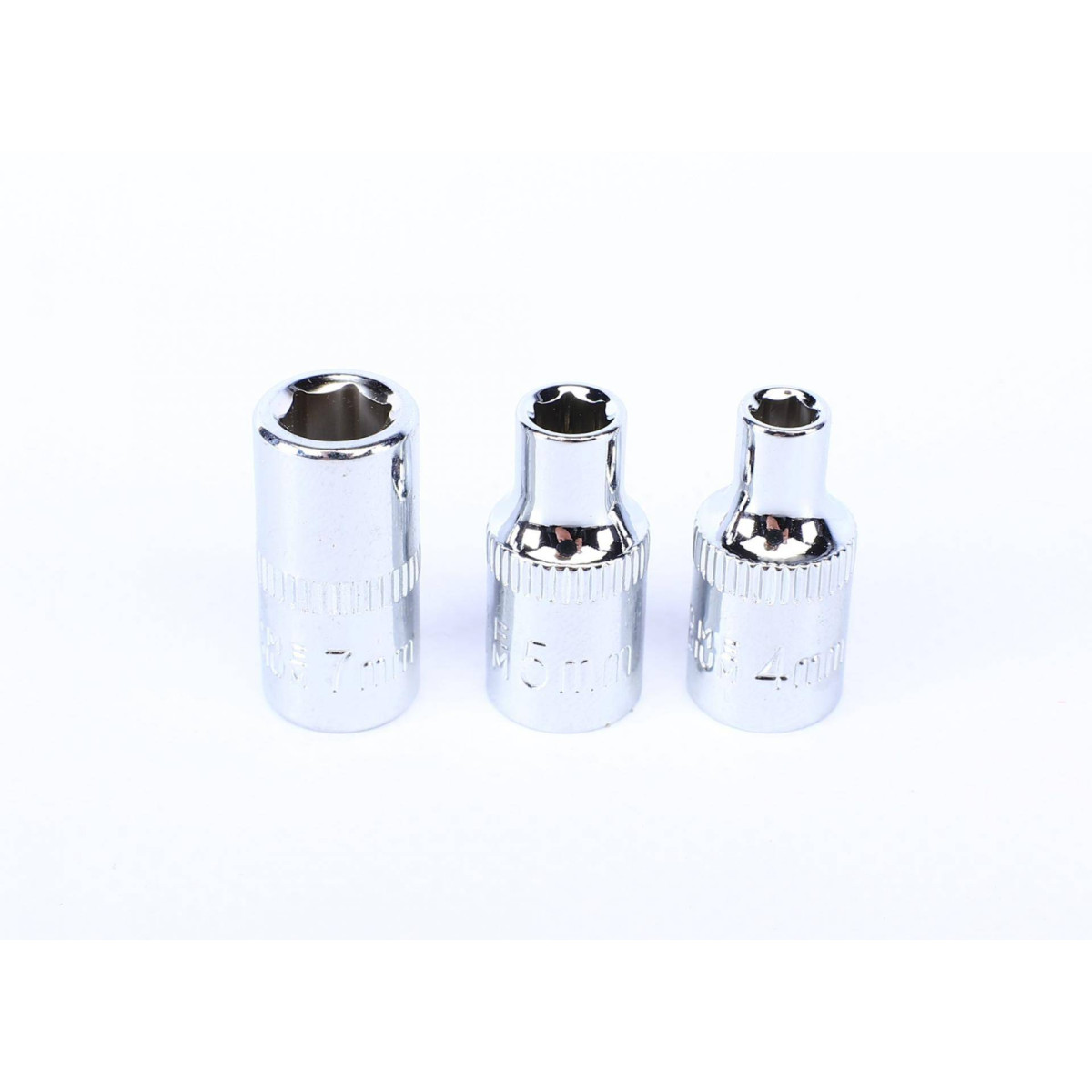 Викрутка 1/4" з торцевими головками 4-5-7 мм
