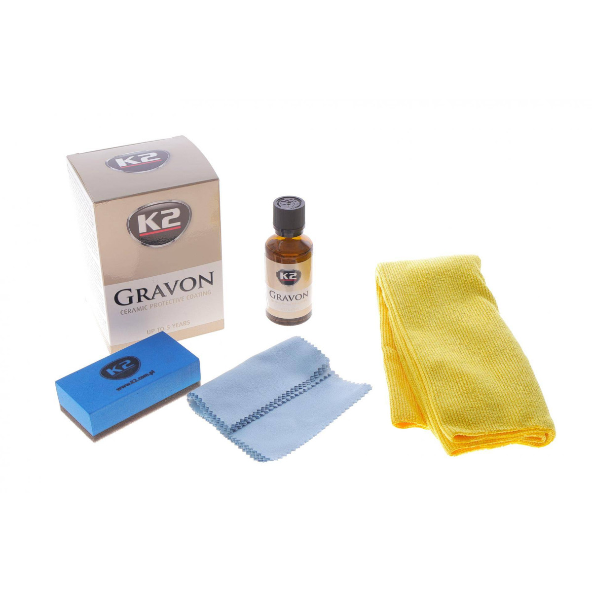 Комплект для нанесення захисного засобу Gravon 50ml на керамічні покриття