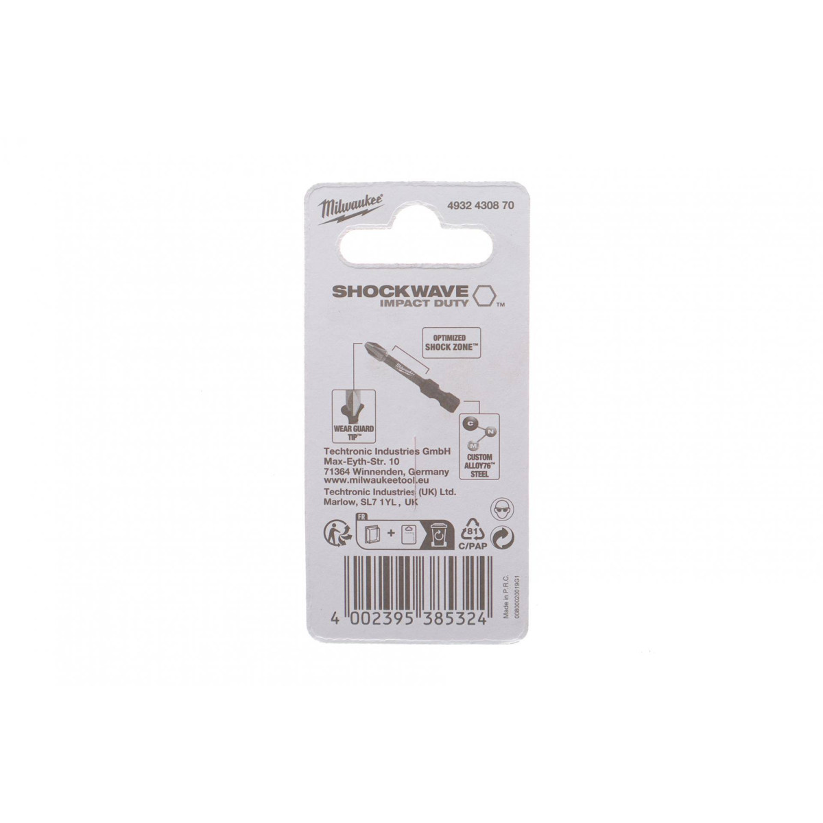 Біта SHOCKWAVE 1/4" PZ3 x 50mm