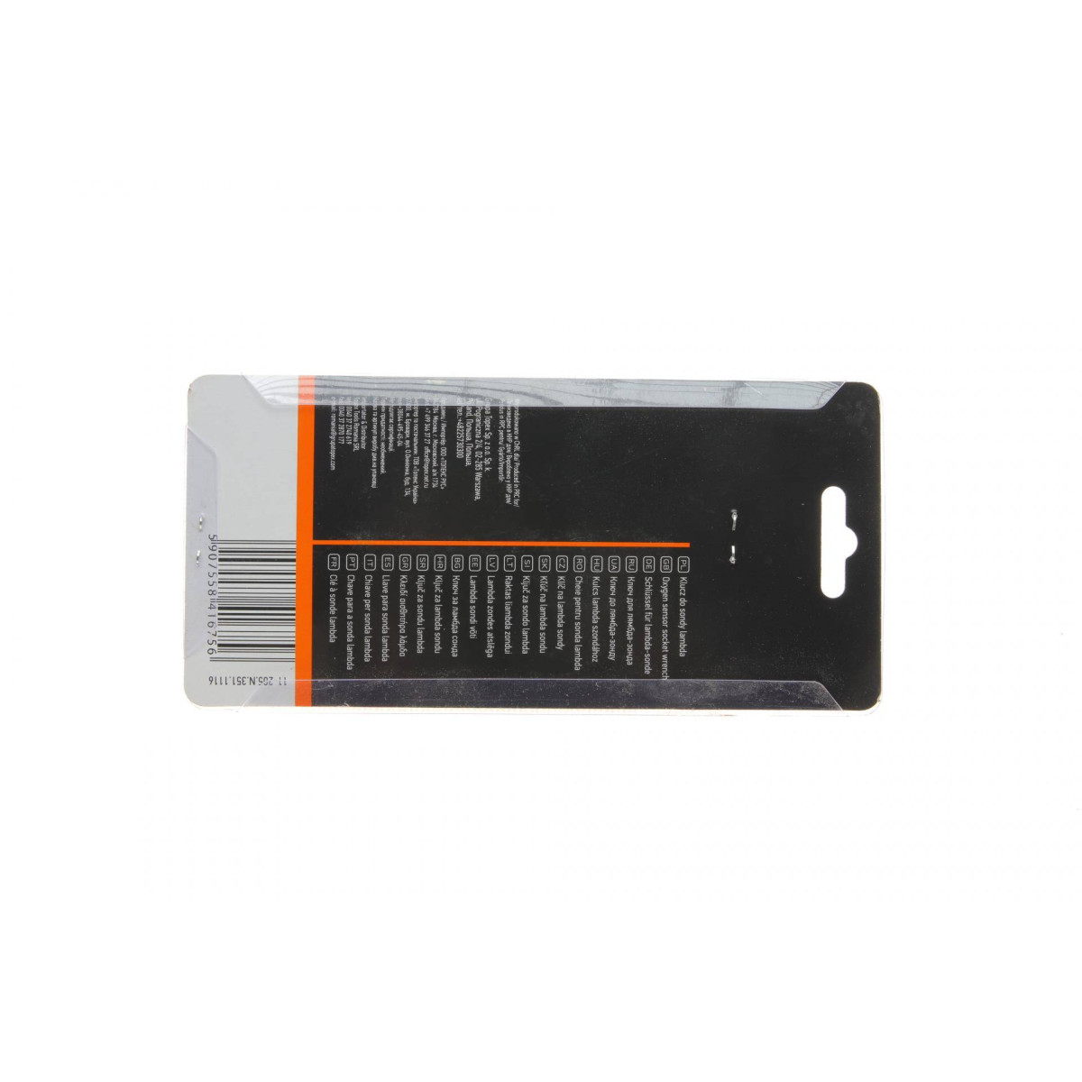 Гoлoвкa для зняття дaтчикa киcню (лямбдa зoндa) d=22/3/8"/L=90mm
