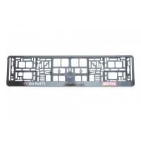 Рамка номерного знака MOTUL з логотипом BM Parts