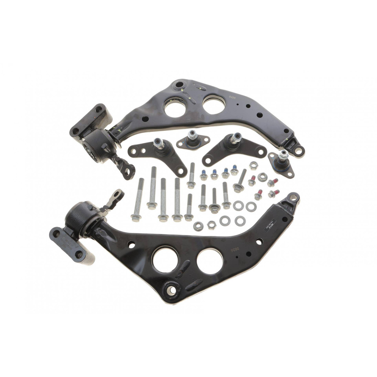 Комплект важелів підвіски (передньої) Mini (R50/R53/R52) 01-08 (з болтами)