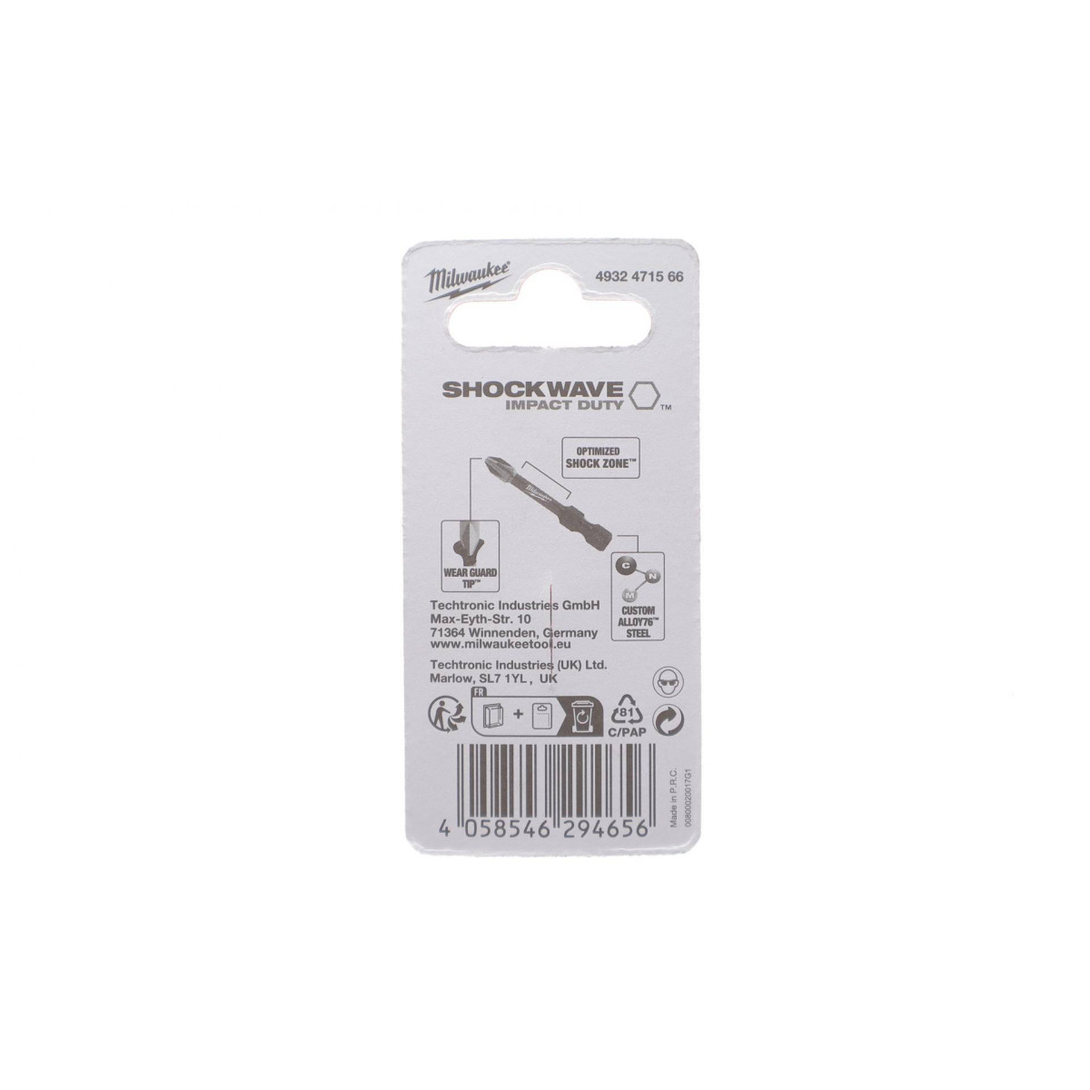 Біта SHOCKWAVE 1/4" PZ1 x 50mm