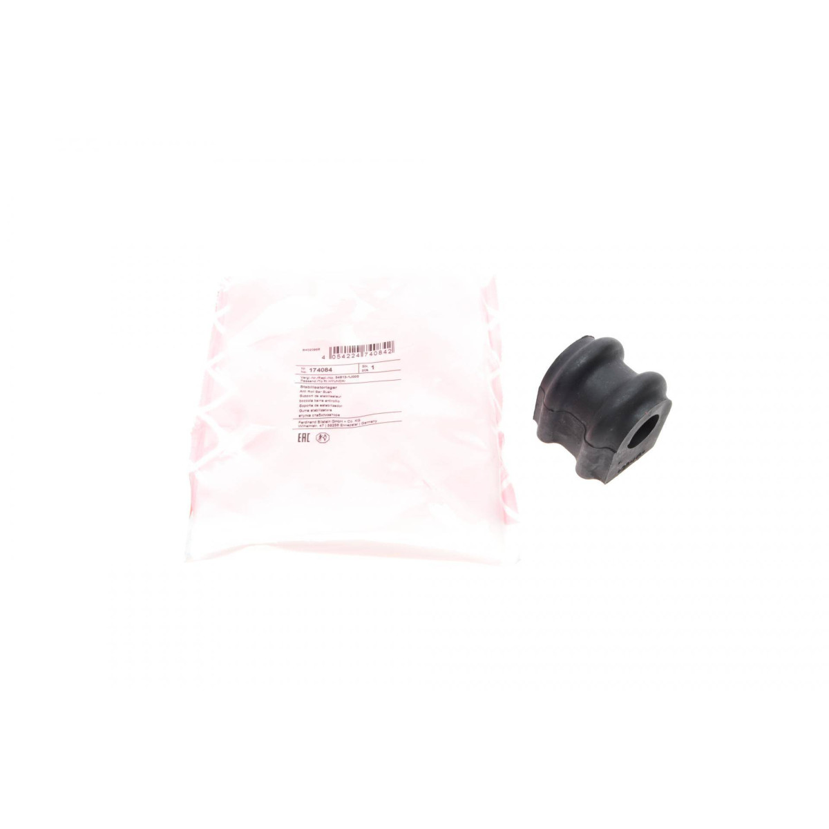 Втулка стабілізатора (переднього) Hyundai i20 08-14 (d=18.98mm)