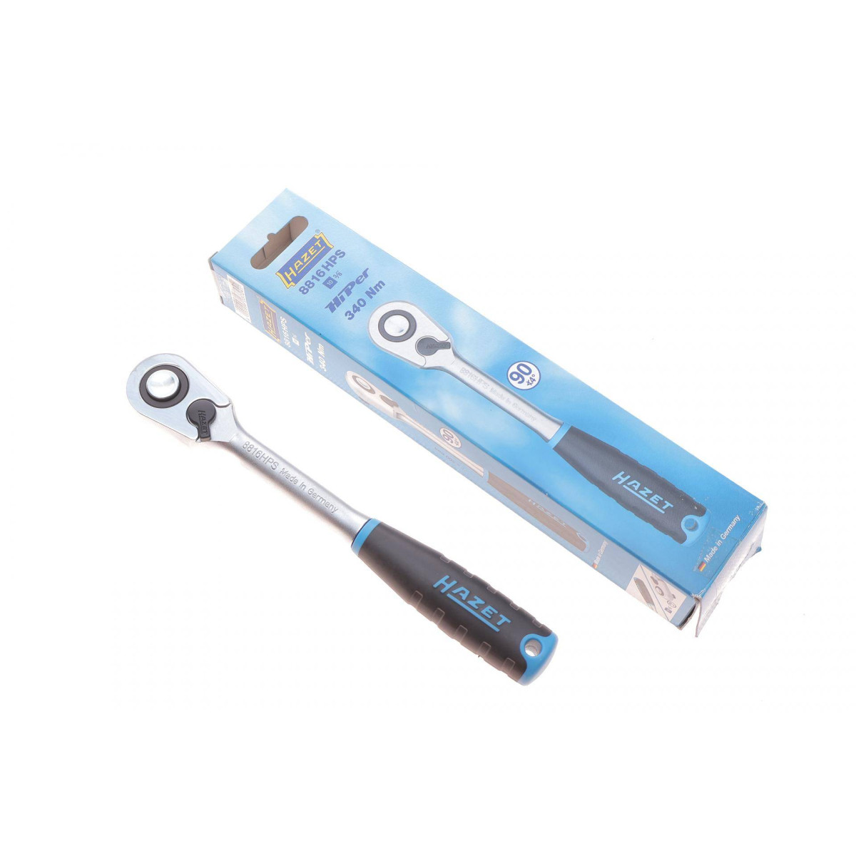 Тріскачка 3/8" 90 зубців 200 мм