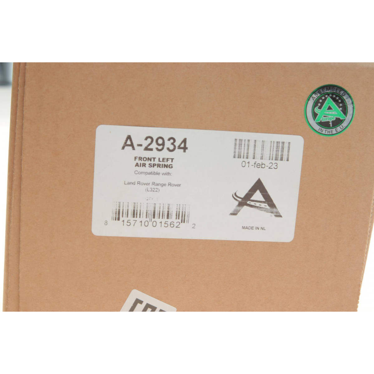 Подушка пневмопідвіски (передня) Land Rover Range Rover III 02-12 (L)