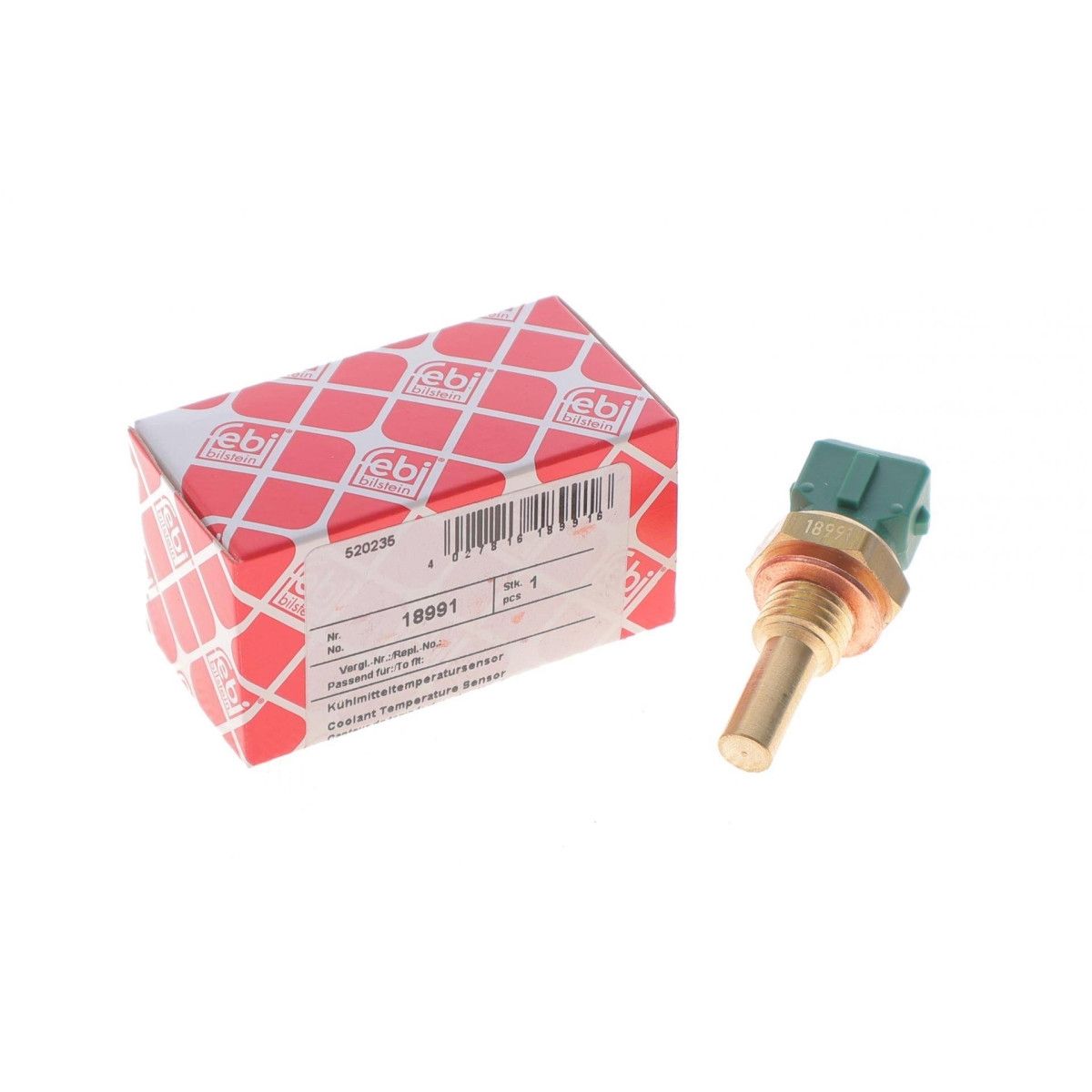 Датчик температури охолоджуючої рідини Citroen Berlingo/Jumper 1.1/1.8i/2.0 94- (2 конт.)