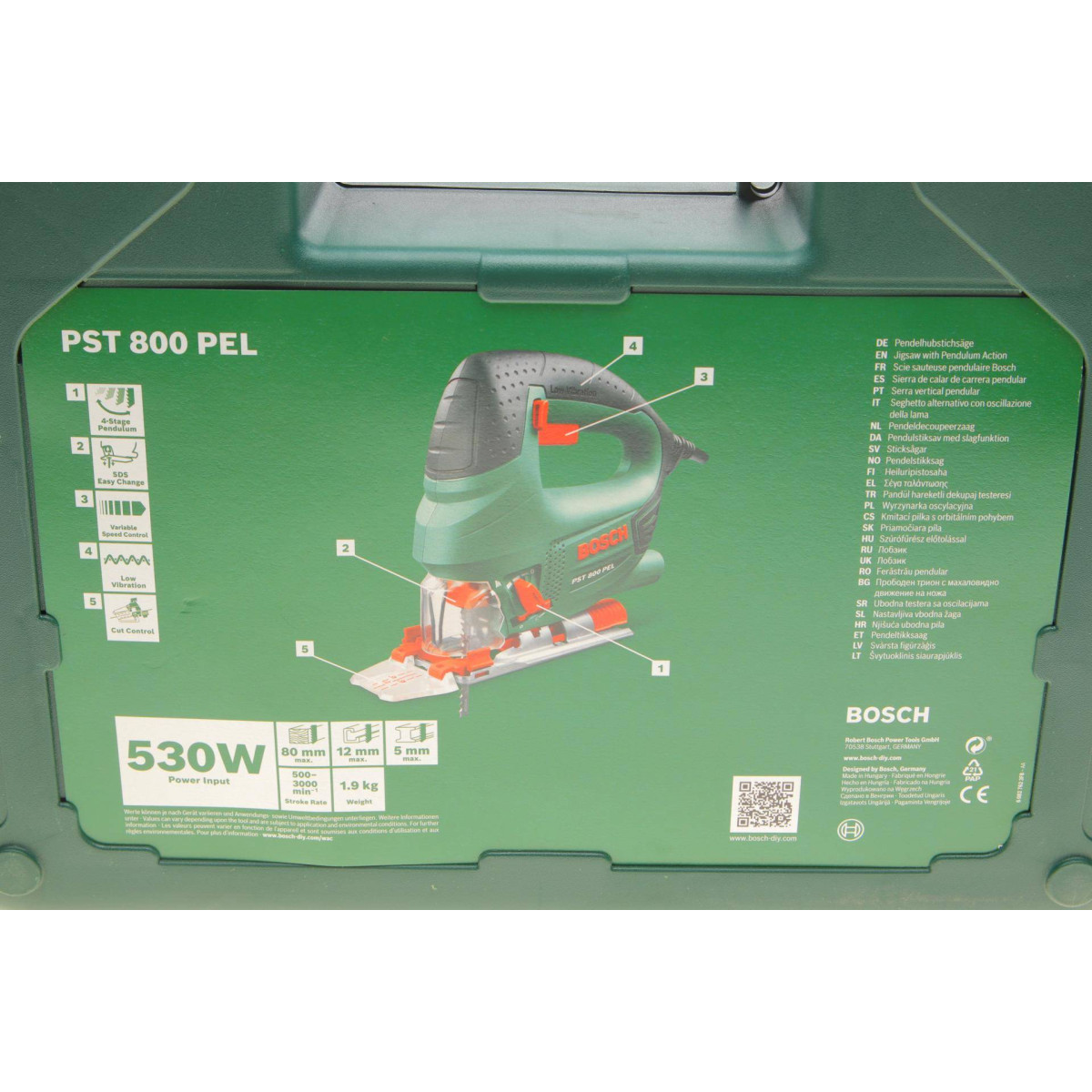 Електролобзик PST 800 PEL (530W)