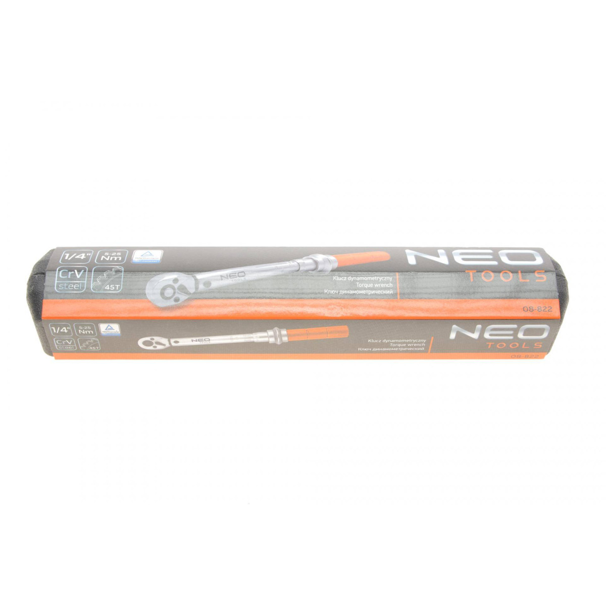 Ключ динамометричний 1/4" 5-25 Нм 250 мм