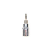 Головка 1/4" зі хромованою вставкою Torx TR10