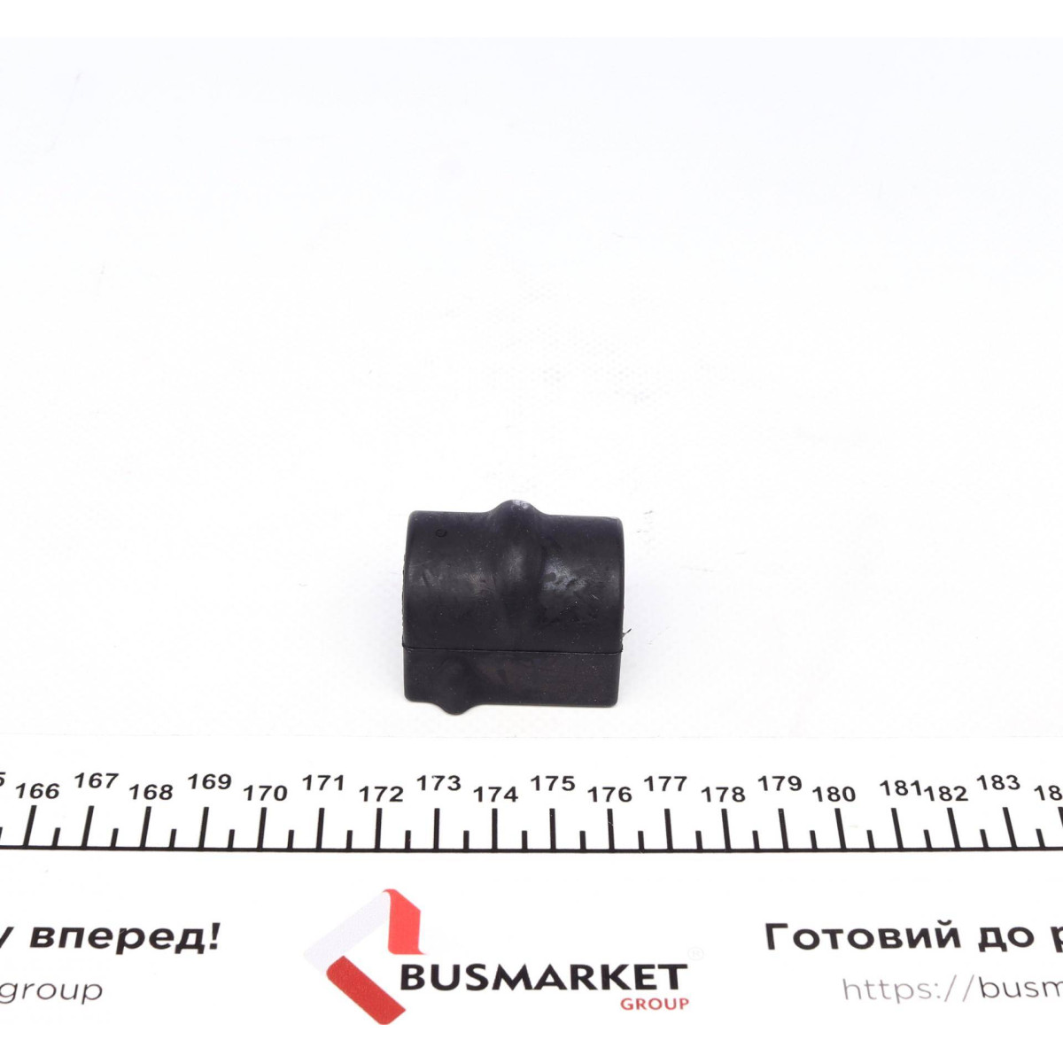Втулка стабілізатора (переднього) Opel Kadett 84-94 (d=17,5mm)