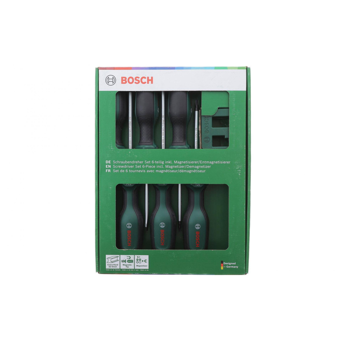 Набір викруток Torx/PH/PZ/SL 6 од.