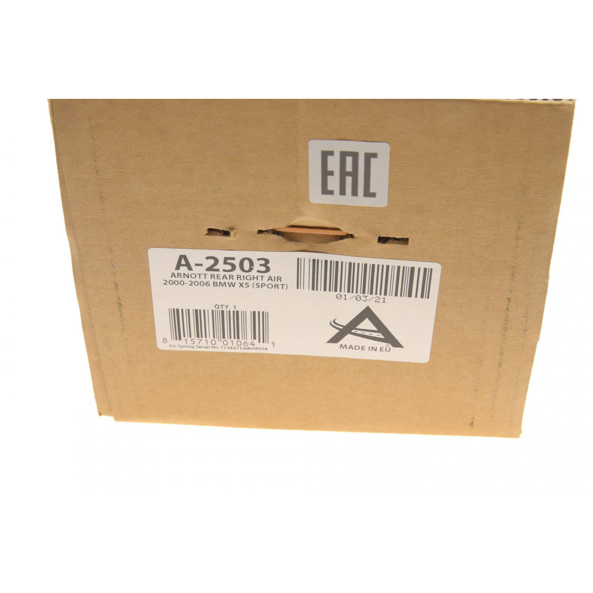 Подушка пневмопідвіски (ззаду) BMW X5 (E53) 00-06 (R)