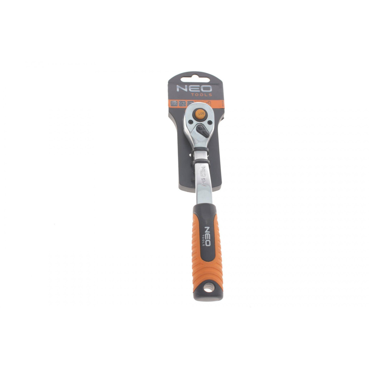 Тріскачка 3/8" 90 зубця 200 мм