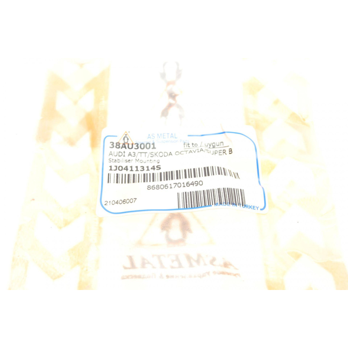 Втулка стабілізатора (переднього) Audi A3/TT/Skoda Octavia/Bora/VW Golf (d=16.7mm)