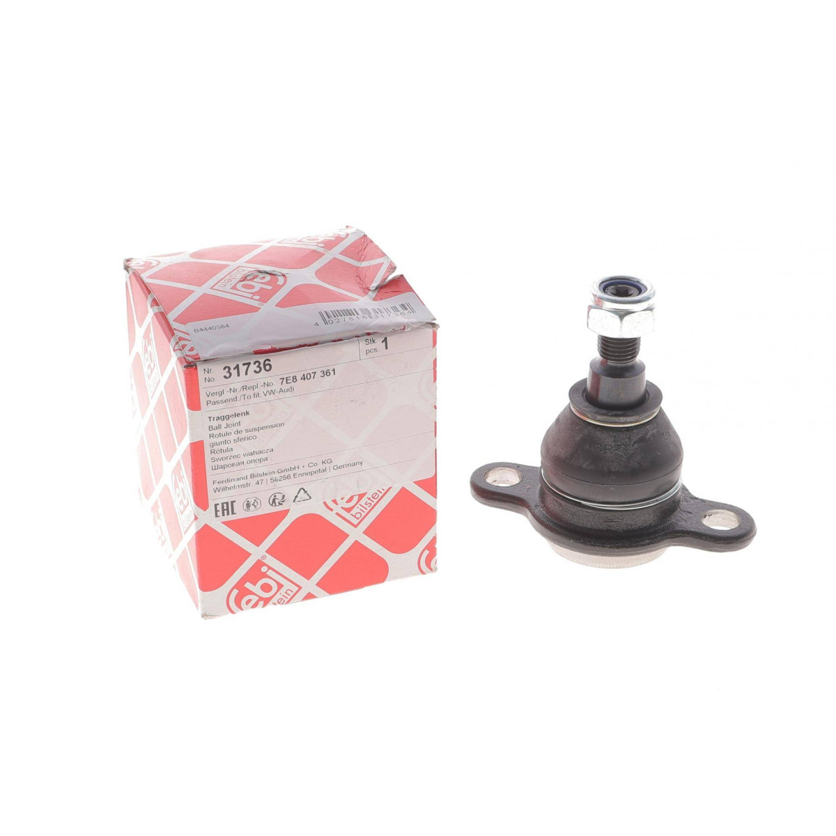 Опора шаровая (передняя) VW T5 03- (фургон) (d=22mm) (M14x1.5)
