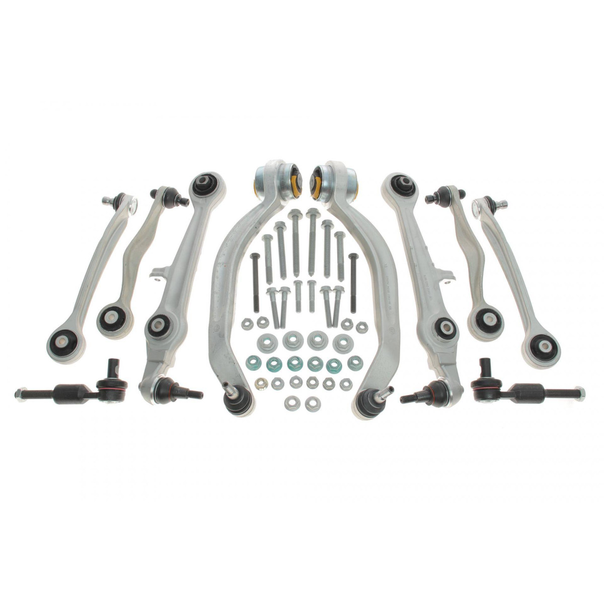 Комплект важелів підвіски (передньої) Audi A4 94-00/A6 97-05/VW Passat B5 00-05 (тонкий палец/повний)