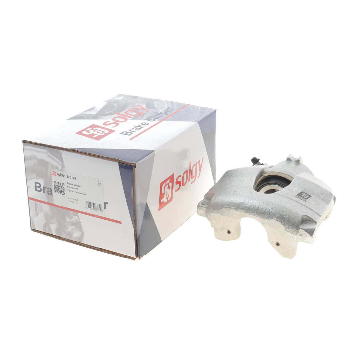 Суппорт тормозной (передний) (R) Renault Scenic II/Megane II 02- (d=54mm) (Ate)