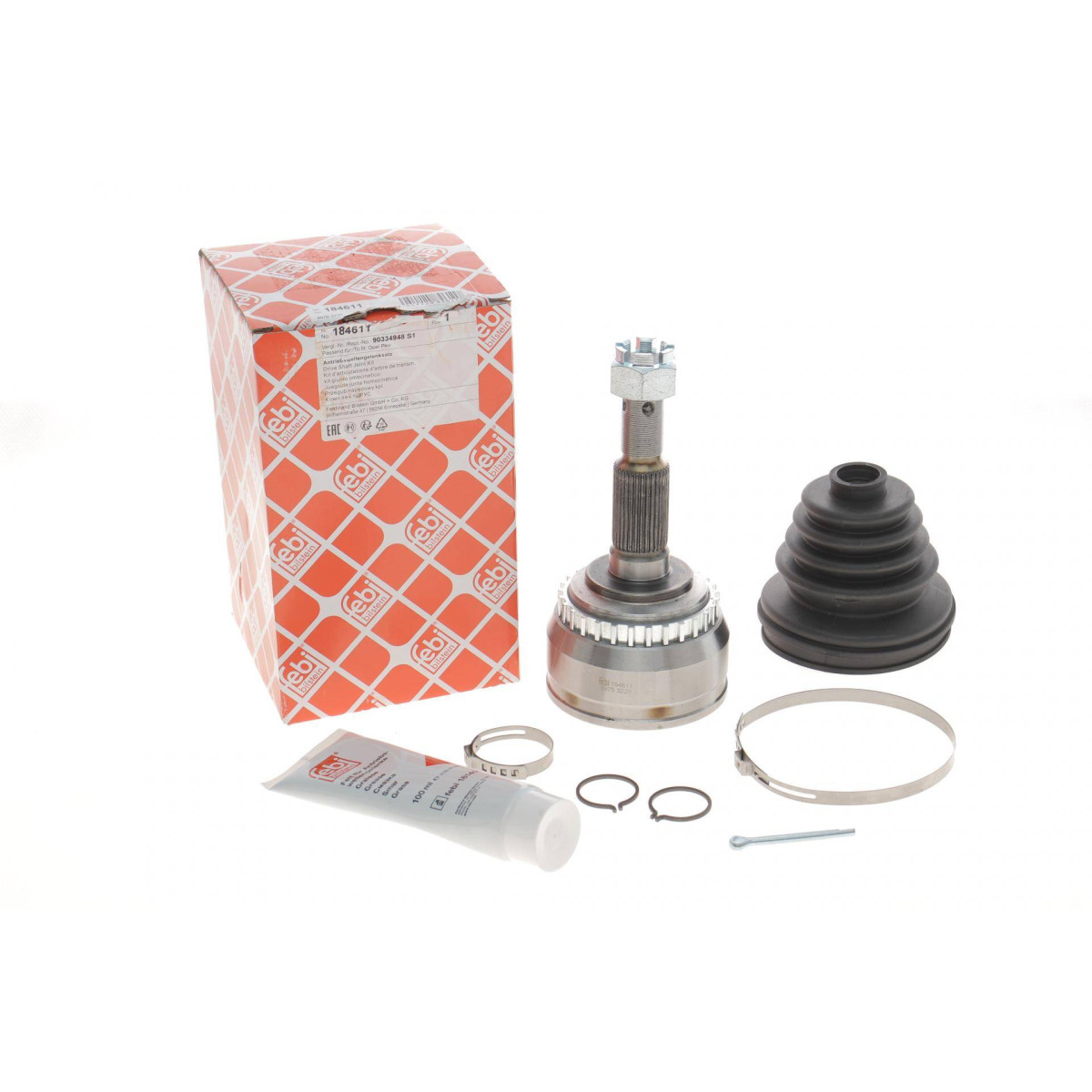 ШРКШ (зовнішній) Opel Astra F/G 93-05/Zafira A 99-05/Vectra B 95-03 (33z/25z)(+ABS29z)