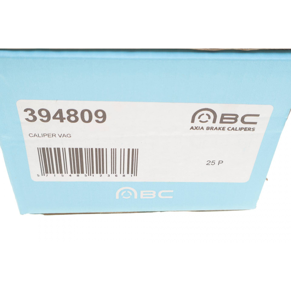 Супорт гальмівний (задній) (R) Skoda Octavia 12-20 (d=38mm) (TRW) (для диска d=253mm)
