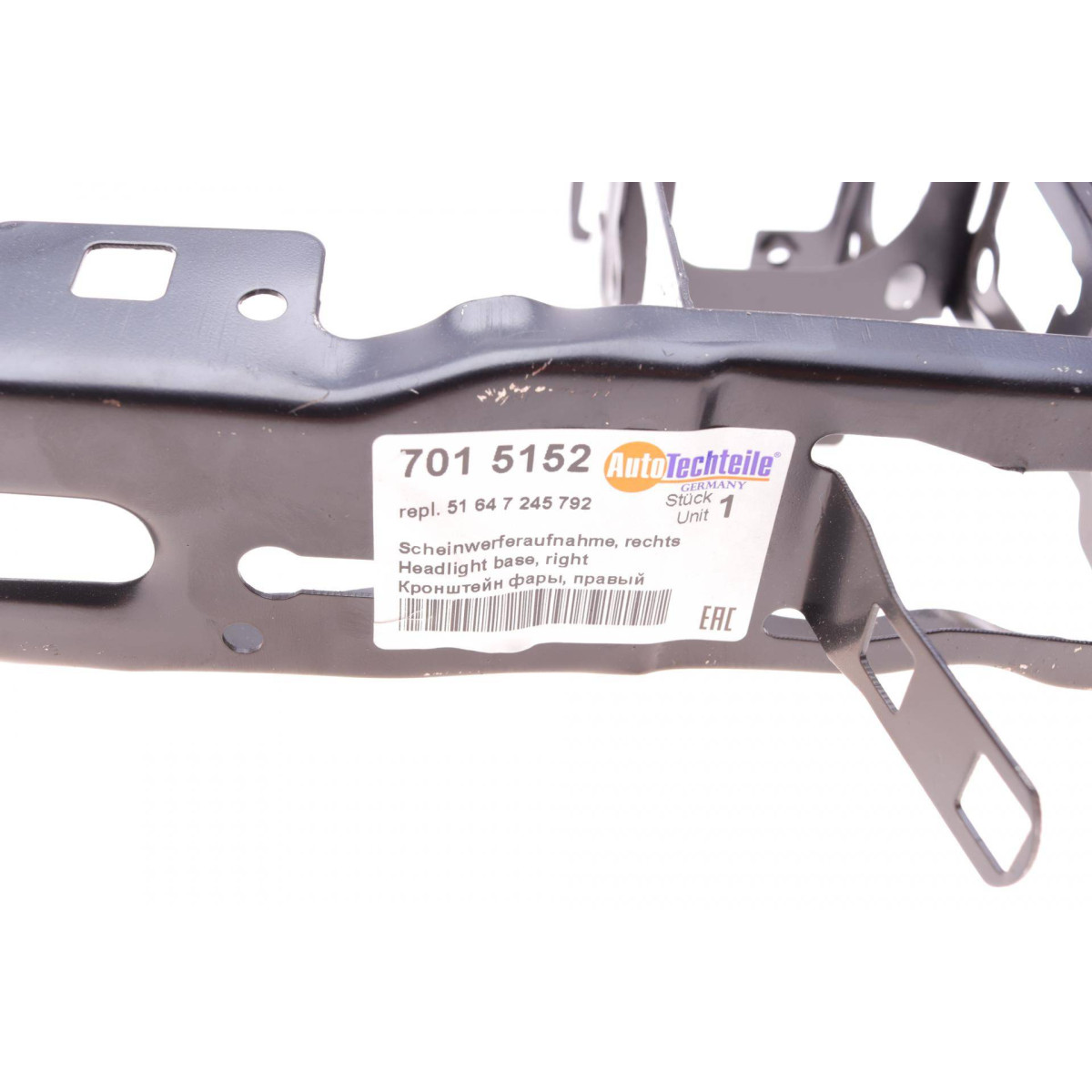 Кронштейн кріплення фари BMW 1 (F21)/3 (F30) 11-19 (R)