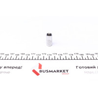 Головка торцевая 1/4" 8 мм (хромированная)