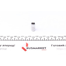 Головка торцевая 1/4" 8 мм (хромированная)