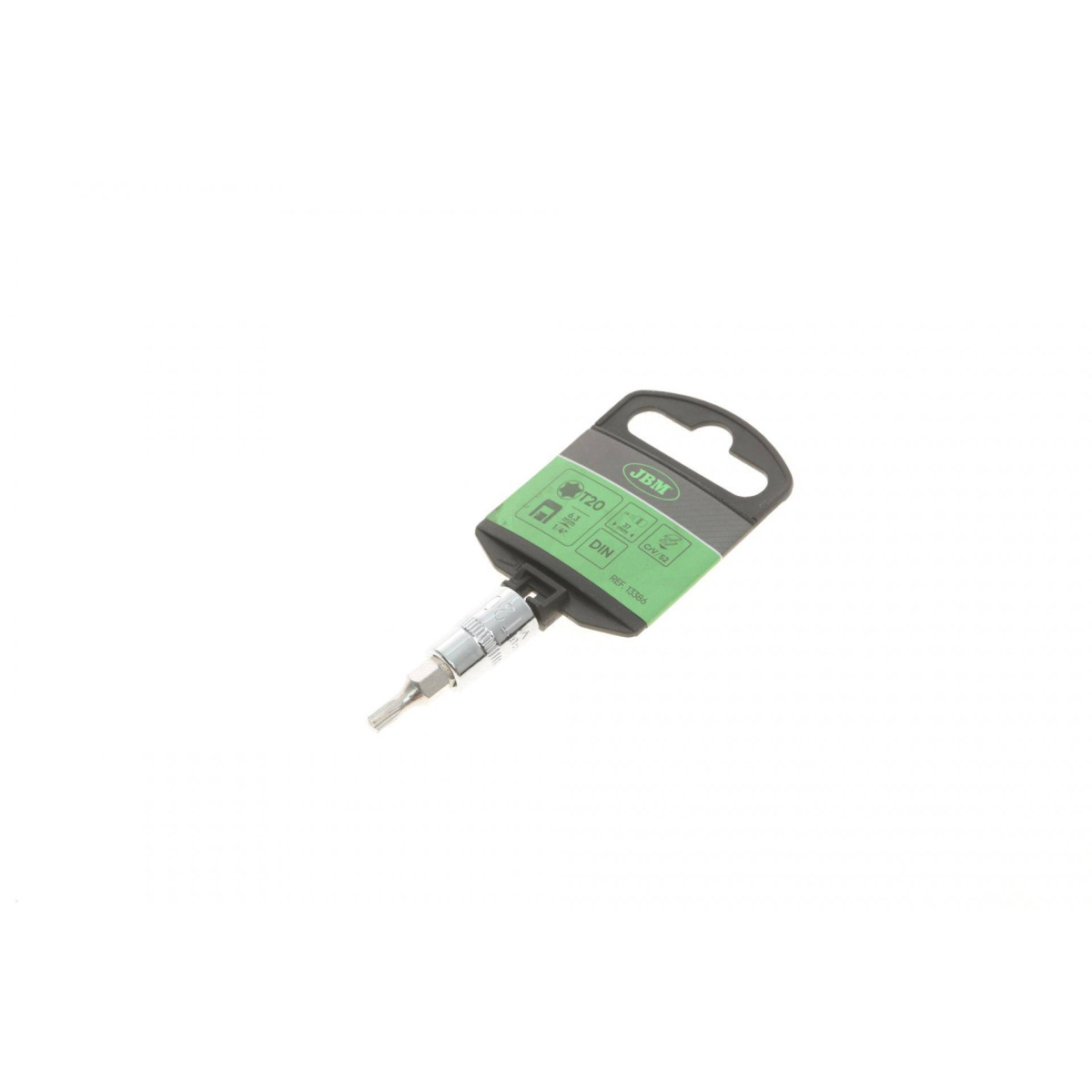 Головка 1/4" зі хромованою вставкою T20