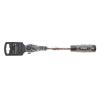 Трещотка 3/8" телескопическая 90 зубцов 250-350 мм