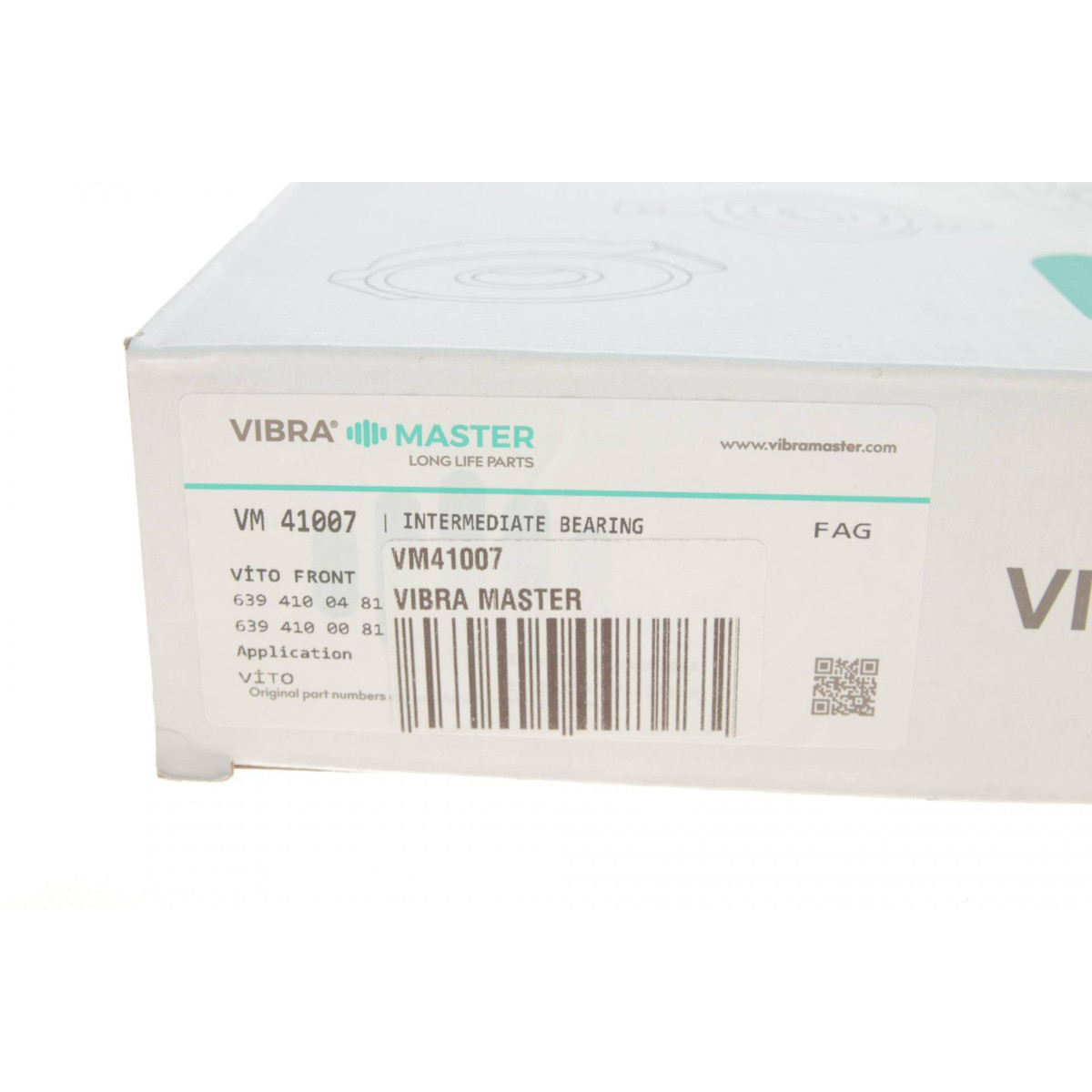 Підшипник підвісний (передній) MB Vito (W639) 03- (d=30mm) (з підшипником FAG)