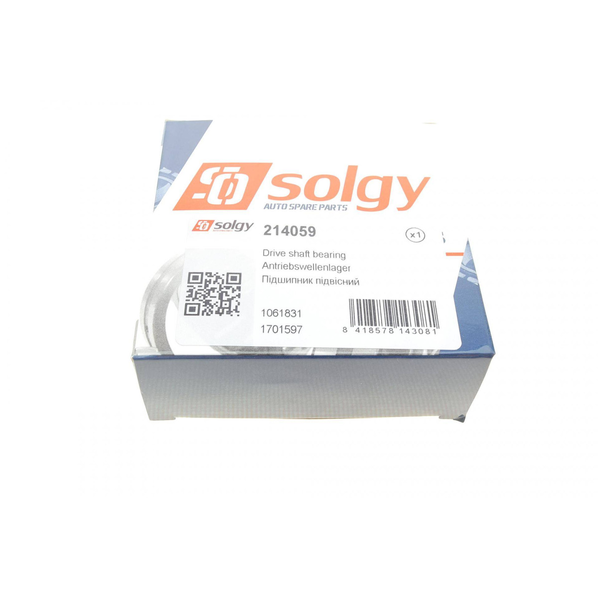 Підшипник підвісний Ford Transit 00- FWD/Connect 02- (45x75x19)