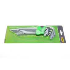 Набір ключів Г-под. Torx T10-T50